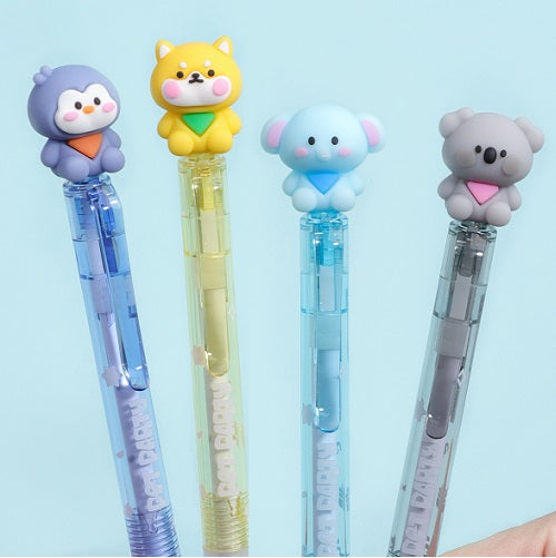 22626 PET PARTY RETRACTABLE GEL PEN-24