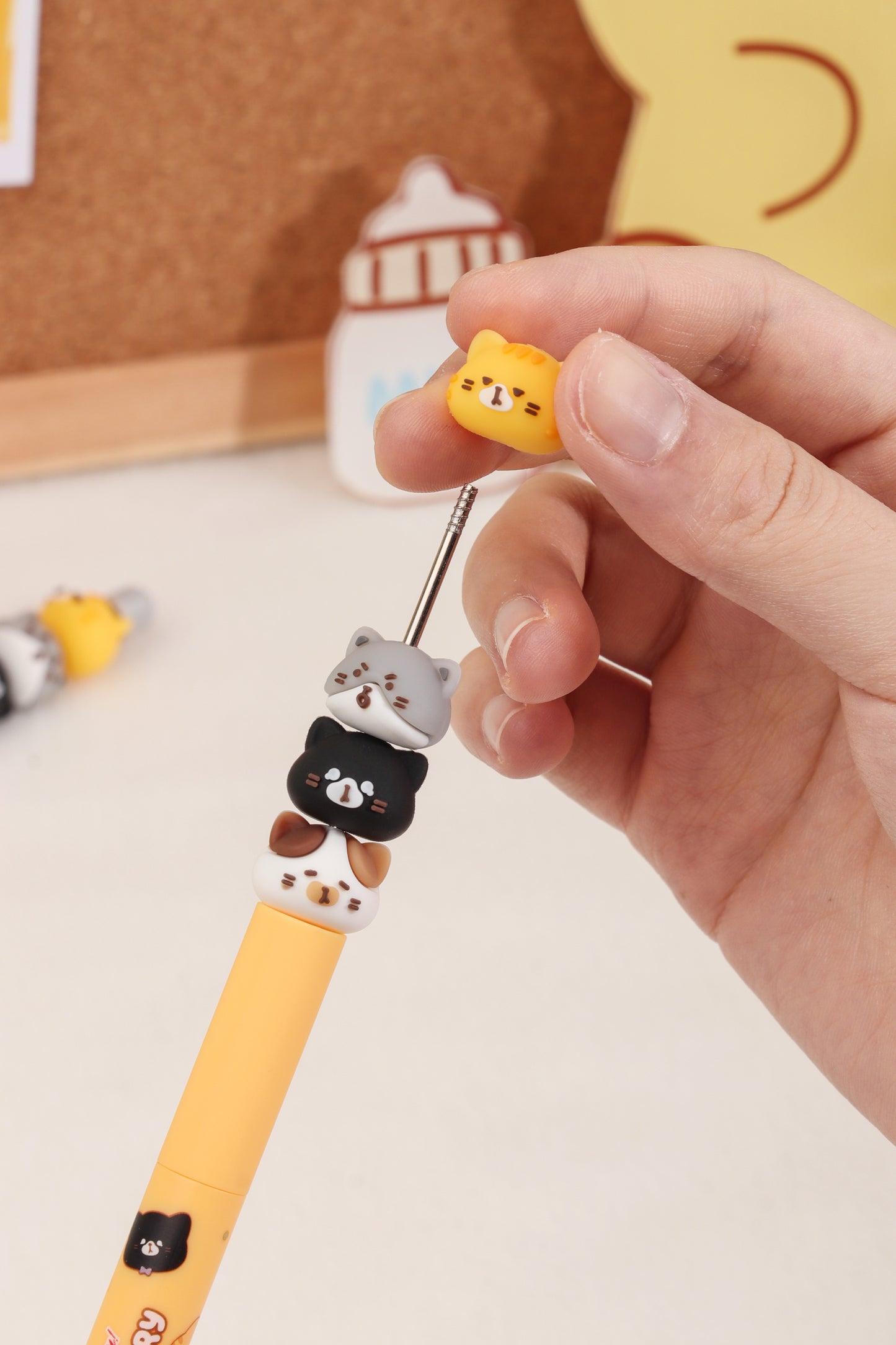 22641 CAT SPIN GEL PEN-48