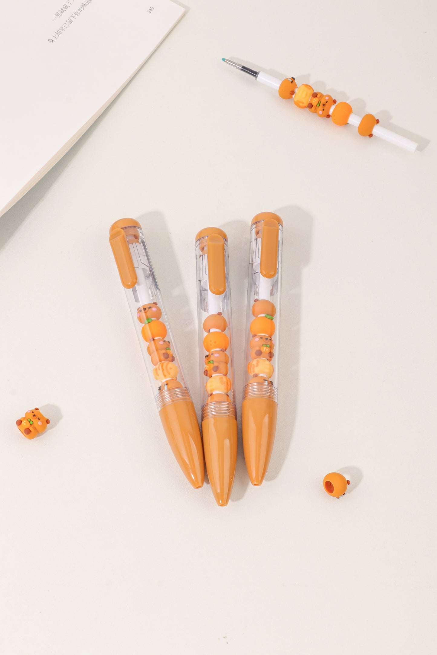 22647 CAPYBARA STACK GEL PEN-48