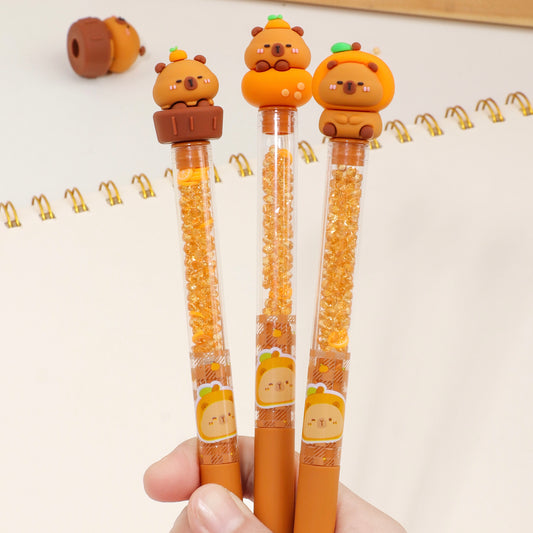 22653 Capybara Crystal GEL PEN-48