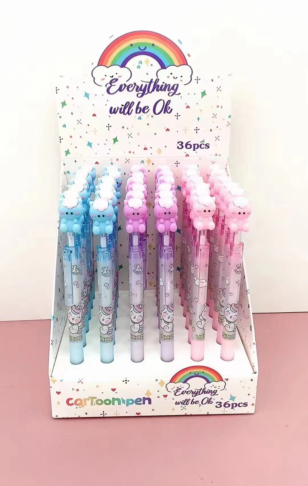 22656 Unicorn GEL PEN-36