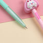 22664 ANIMAL SWISS ROLL RETRACTABLE GEL PEN-36