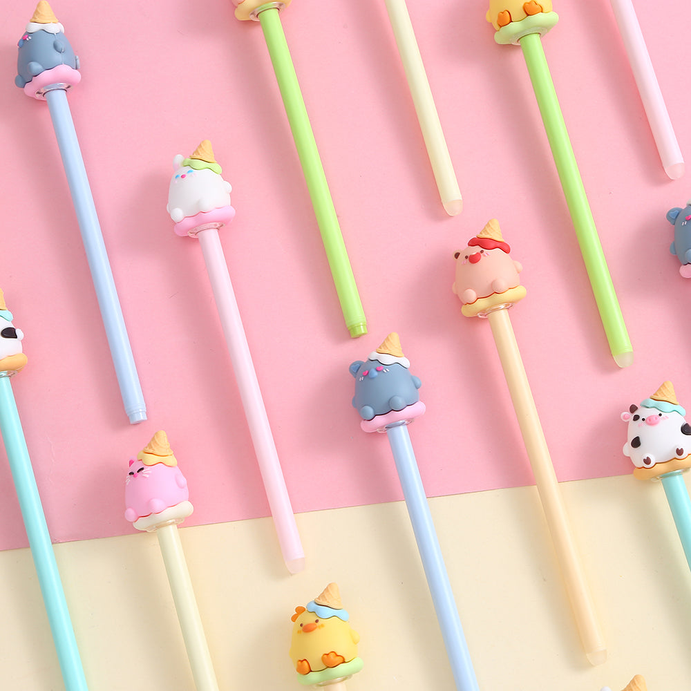 22672 ICE CREAM PARTY ANIMAL GEL PEN-36