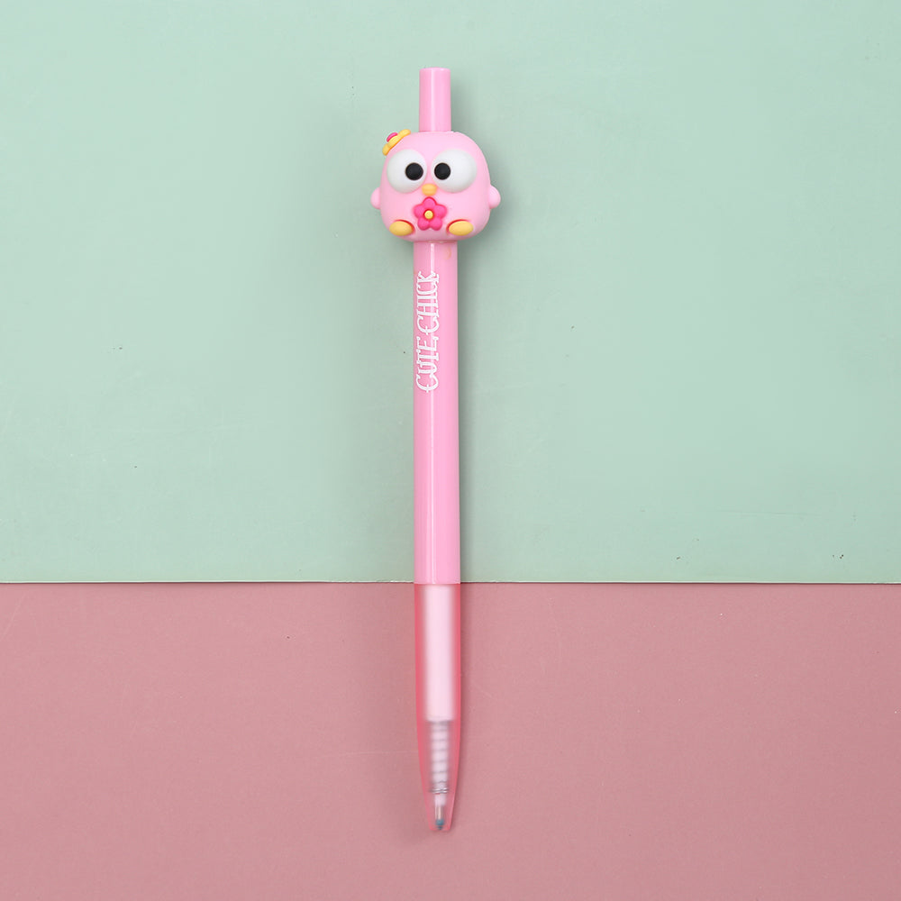 22673 CUTE BIRD CHICKS RETRACTABLE GEL PEN-36