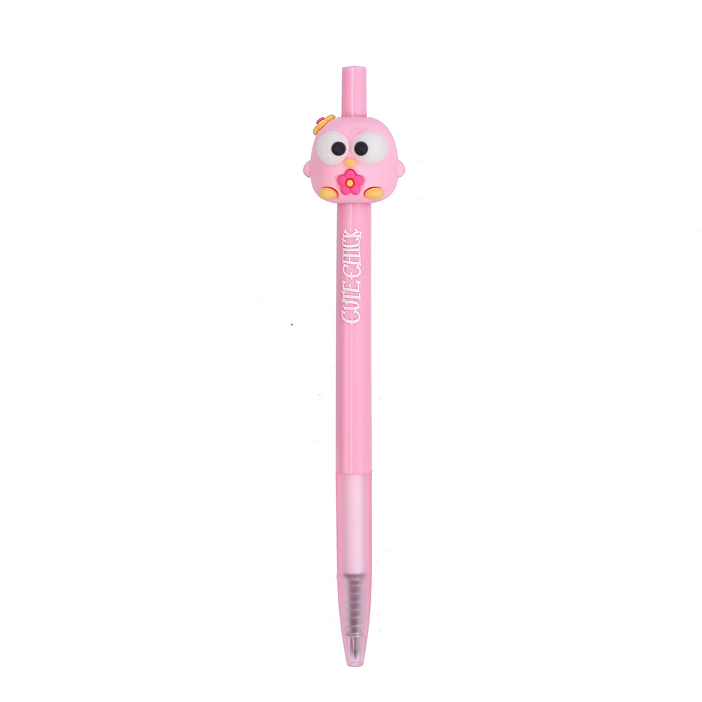 22673 CUTE BIRD CHICKS RETRACTABLE GEL PEN-36