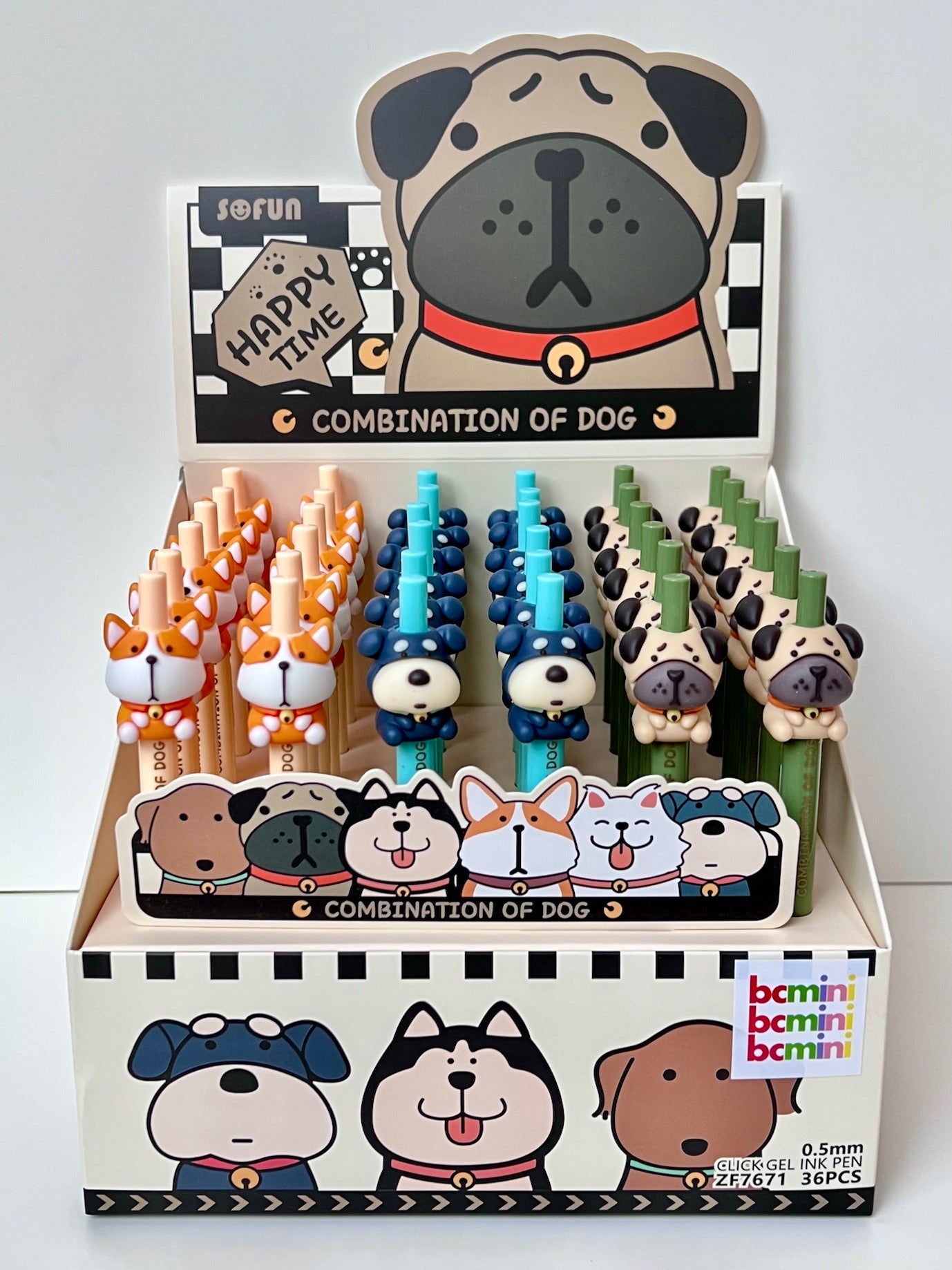 22676 BULLDOG RETRACTABLE GEL PEN-36