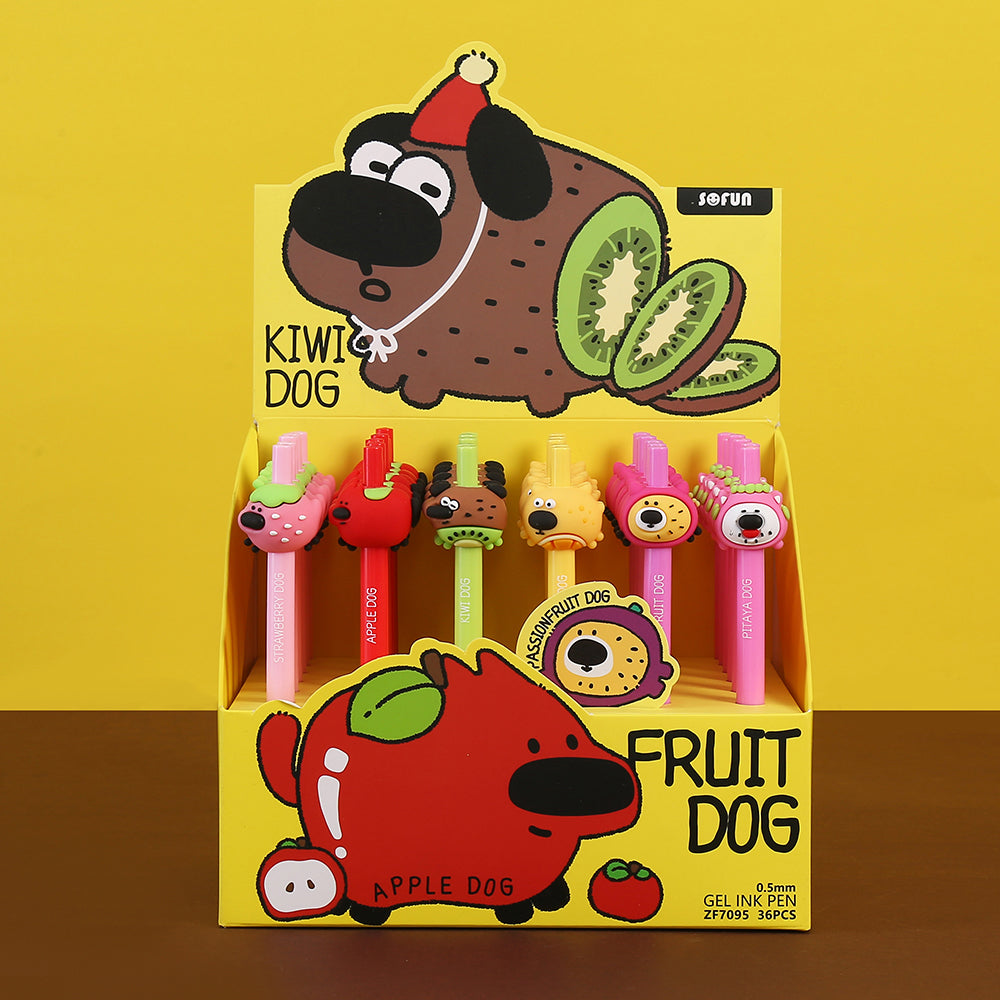 22684 Kiwi Dog Gel Pen-36 – BCmini