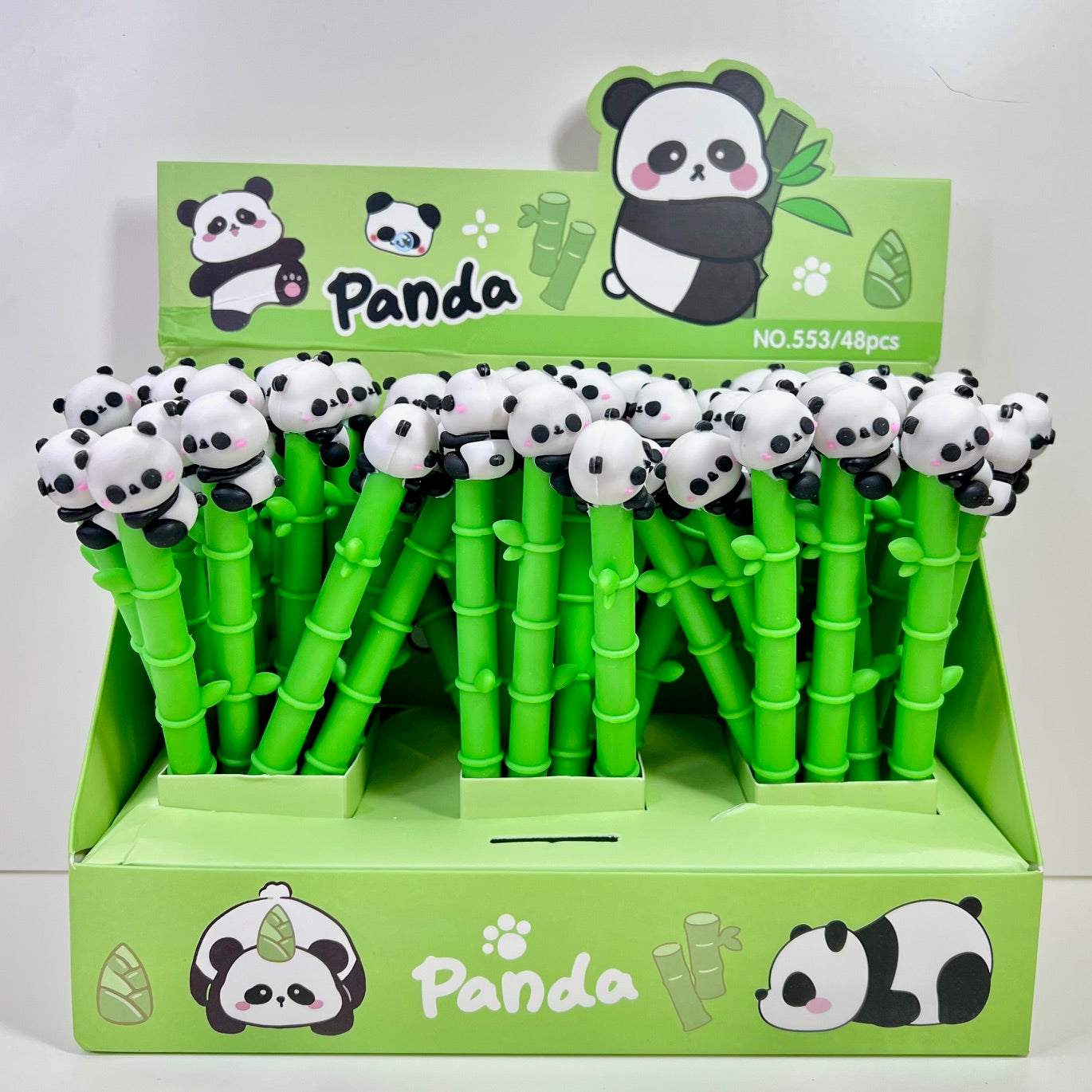 22688 Panda Bamboo Gel Pen-48