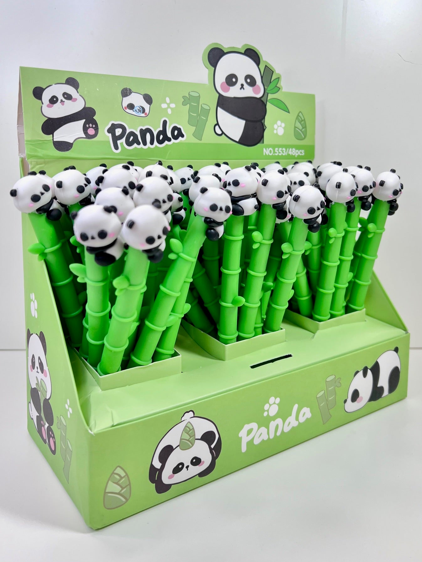 22688 Panda Bamboo Gel Pen-48
