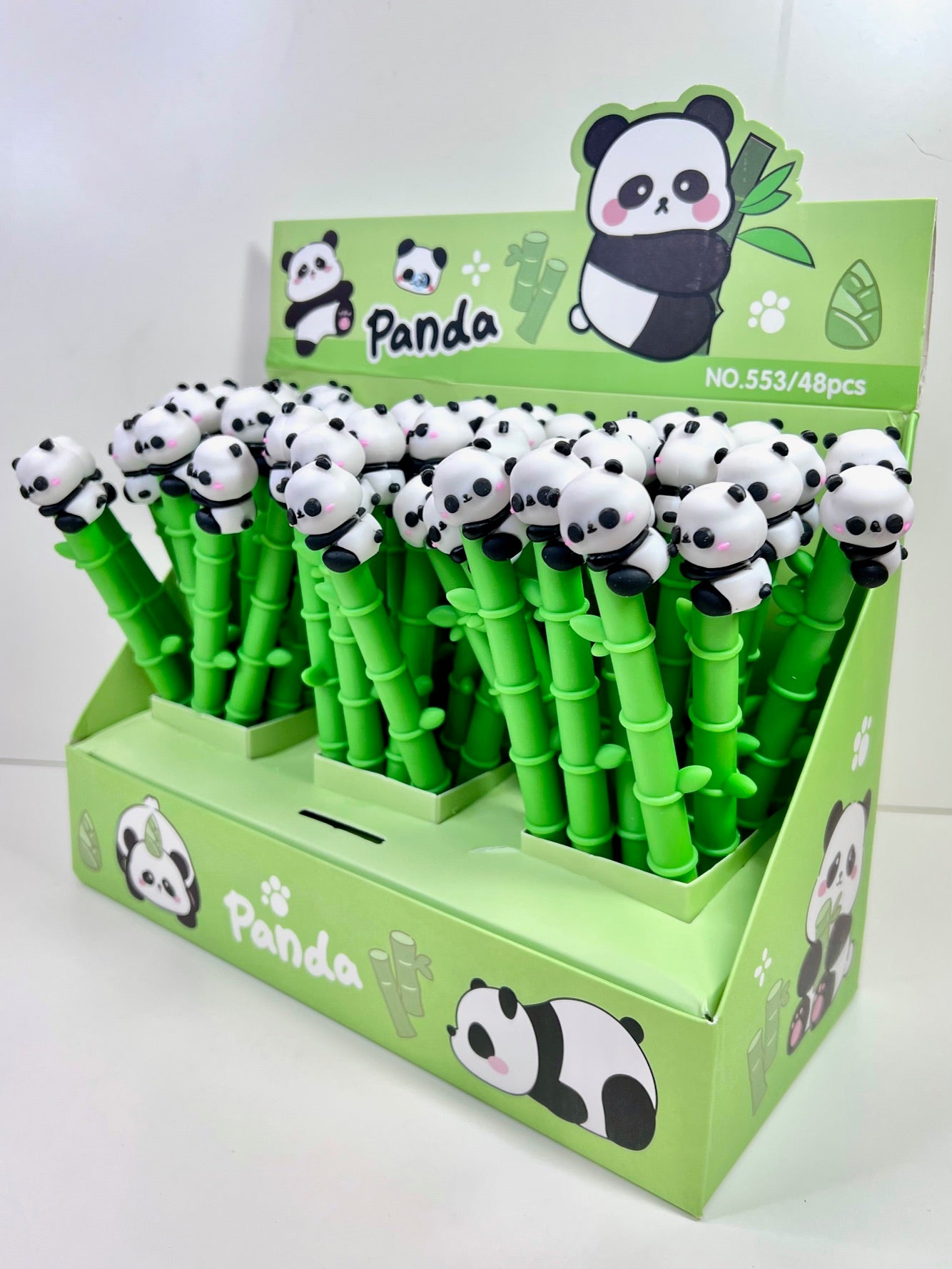 22688 Panda Bamboo Gel Pen-48