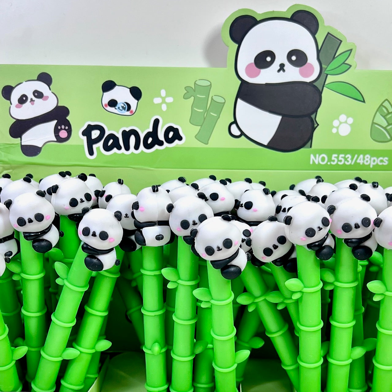 22688 Panda Bamboo Gel Pen-48