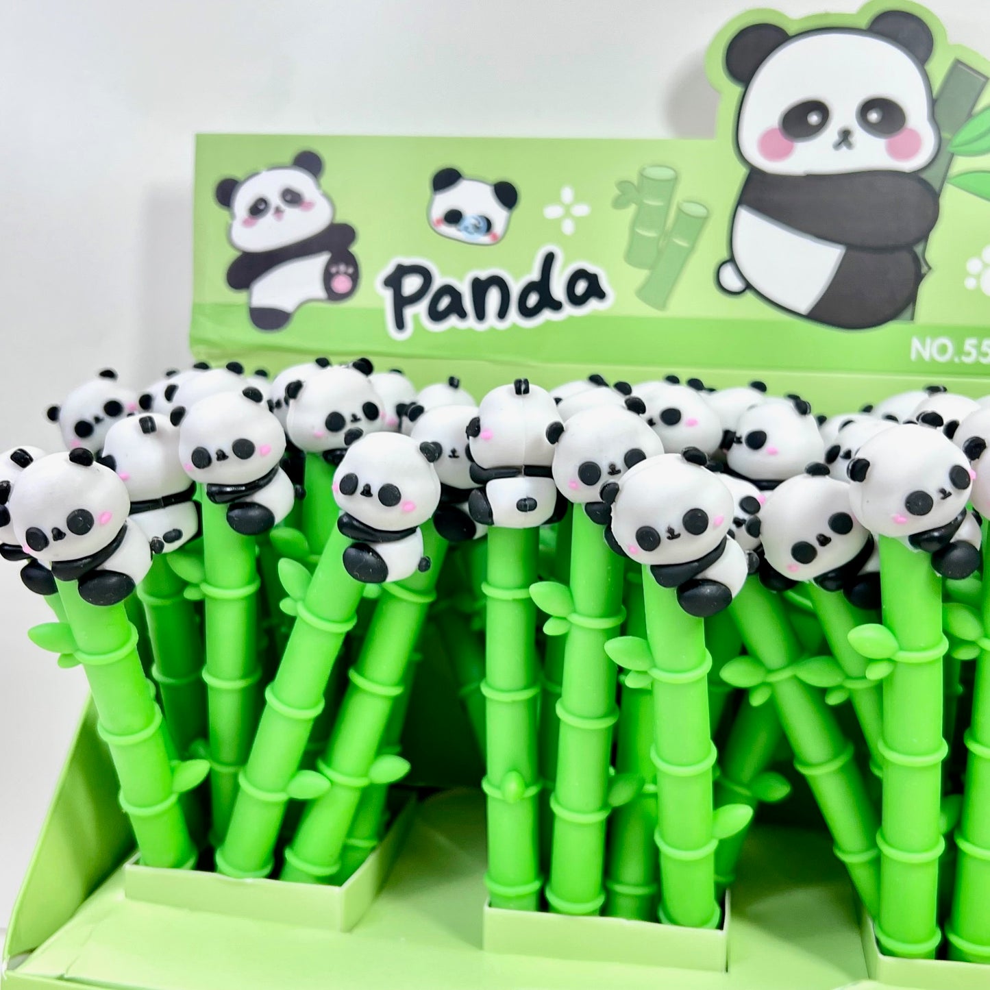 22688 Panda Bamboo Gel Pen-48