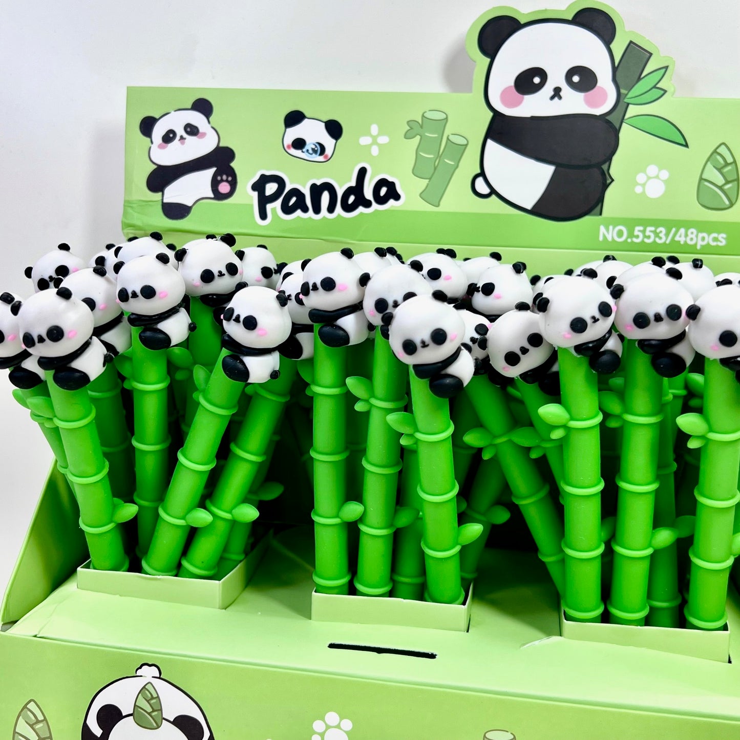 22688 Panda Bamboo Gel Pen-48