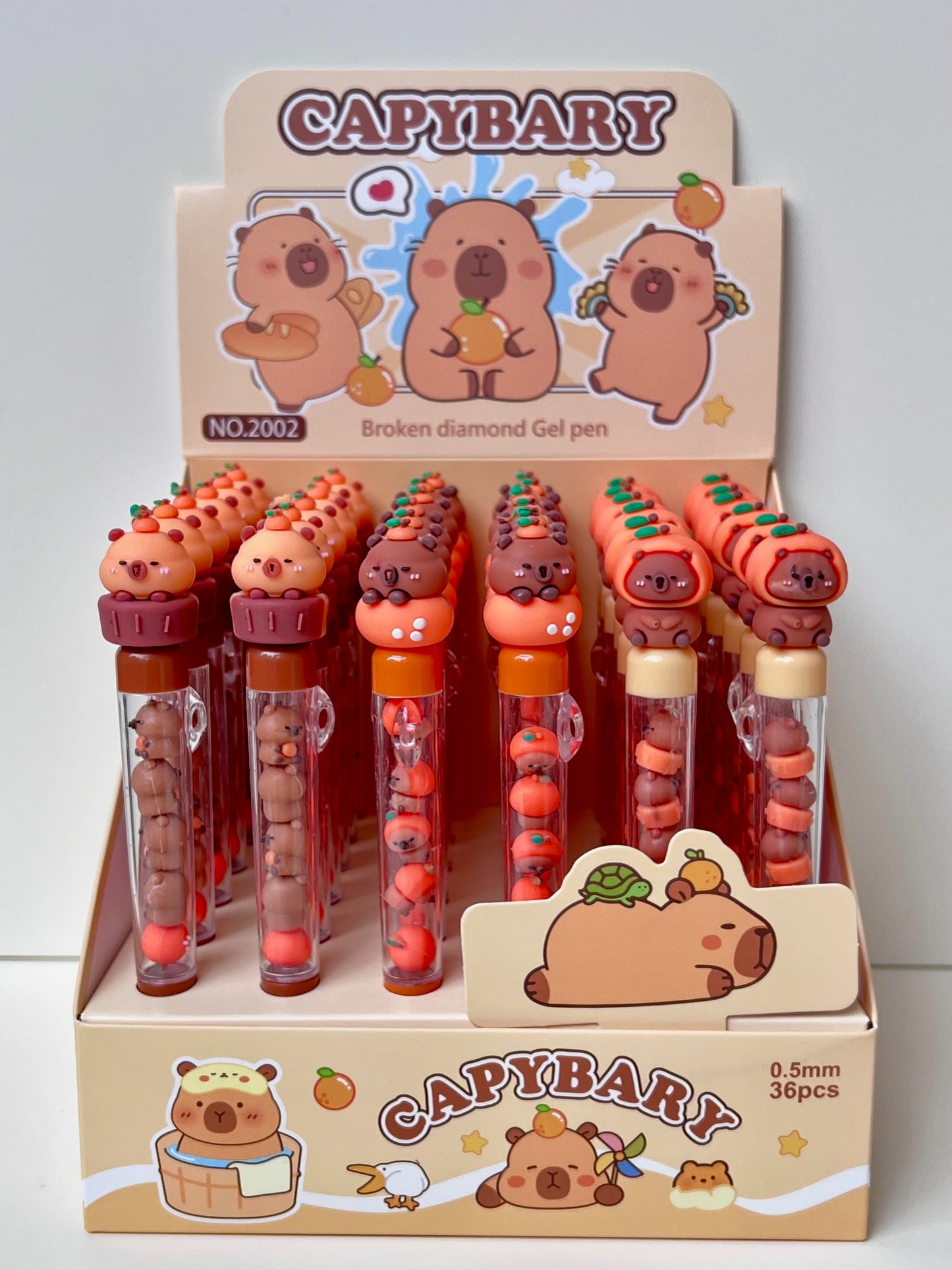 22690 Capybara Stack Gel Pen-36