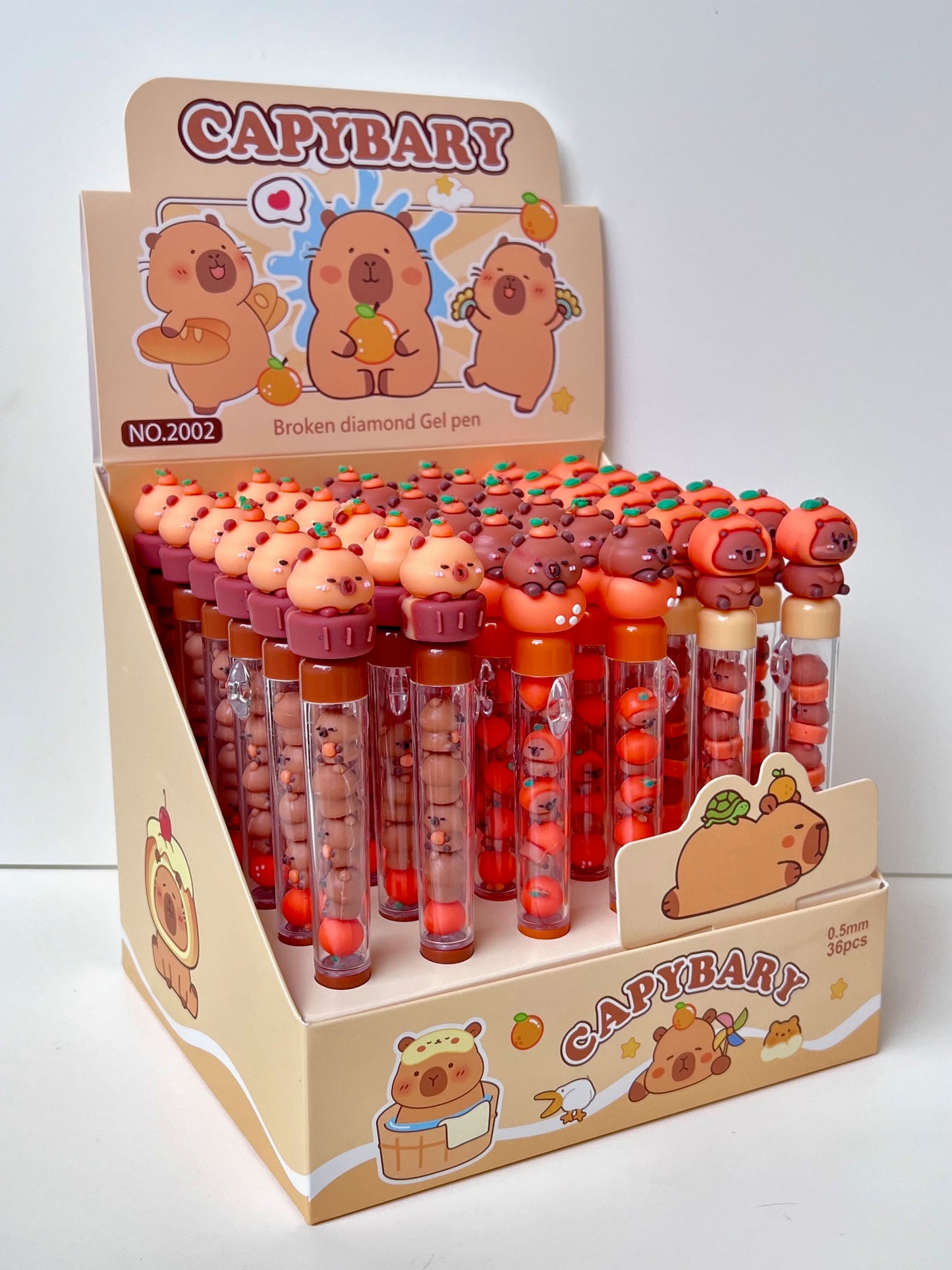 22690 Capybara Stack Gel Pen-36