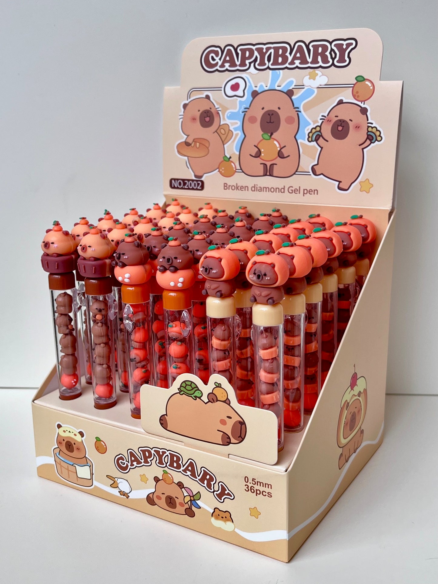 22690 Capybara Stack Gel Pen-36