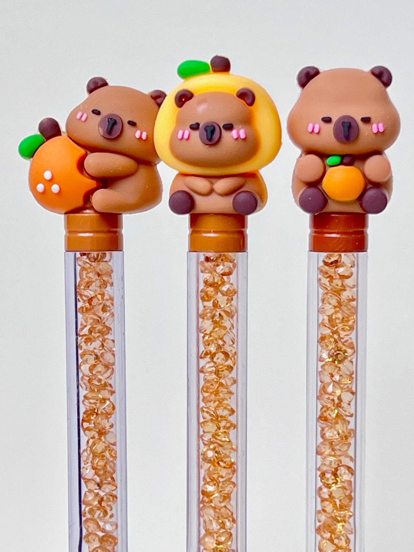 22691 Capybara Crystal Gel Pen-48