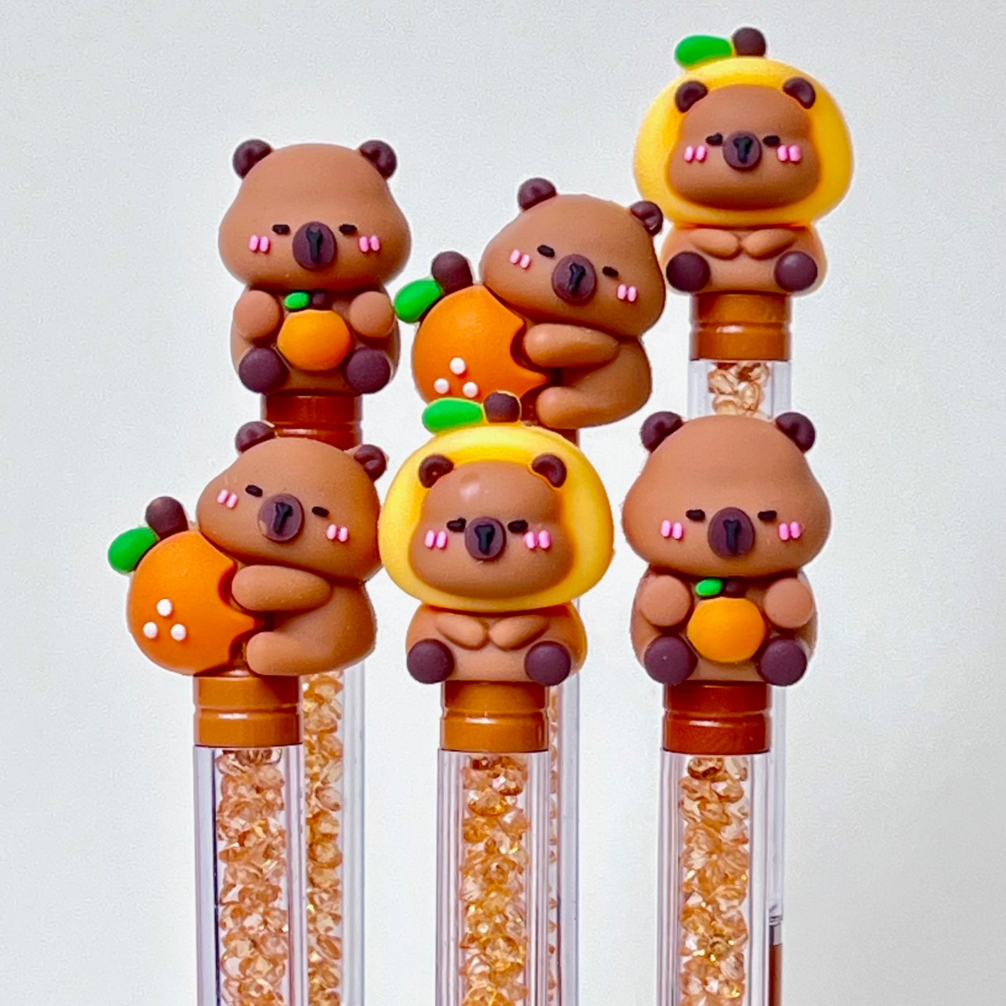 22691 Capybara Crystal Gel Pen-48