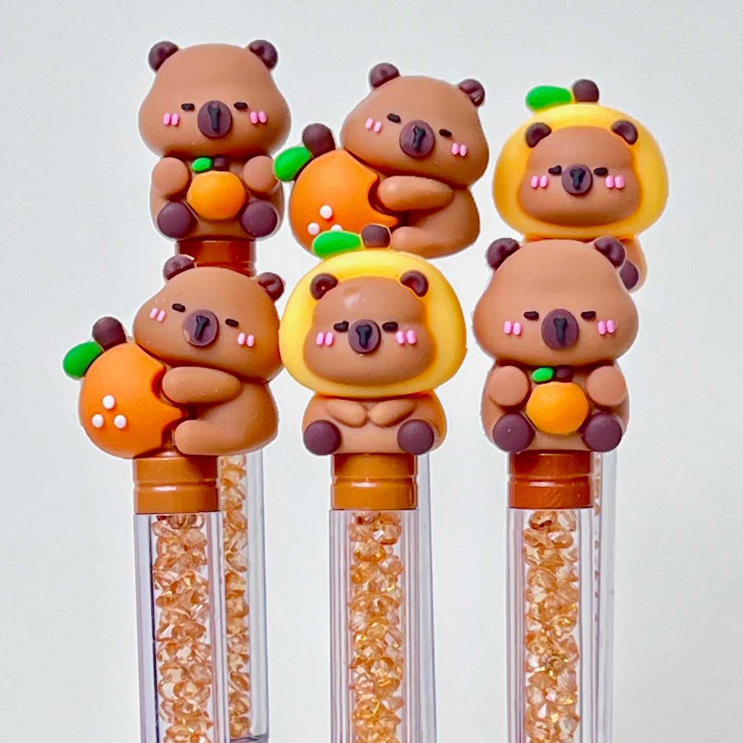 22691 Capybara Crystal Gel Pen-48