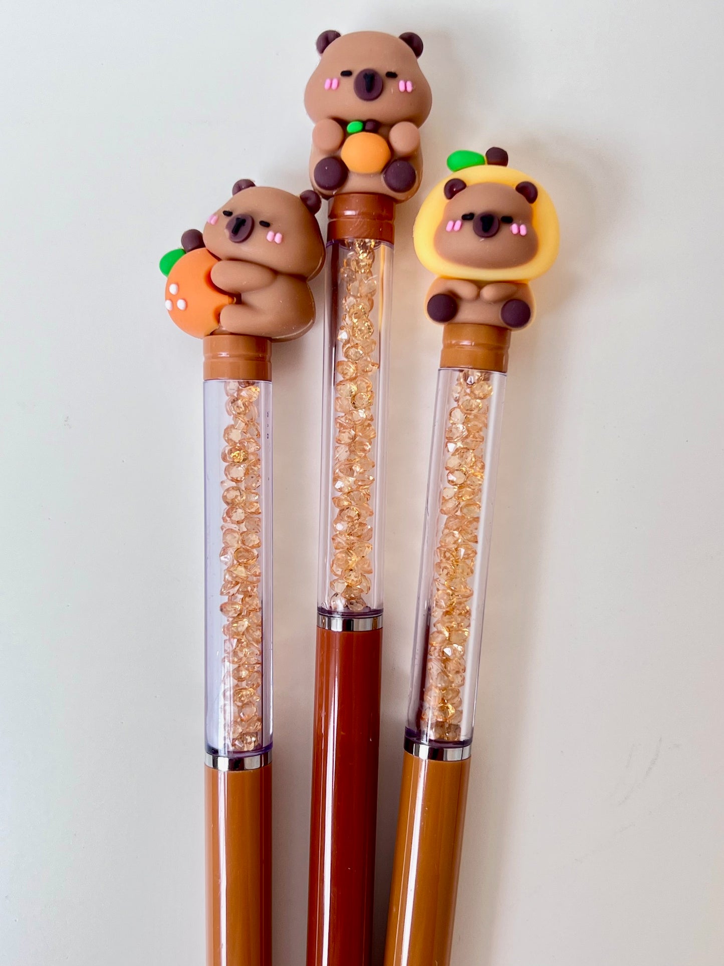 22691 Capybara Crystal Gel Pen-48