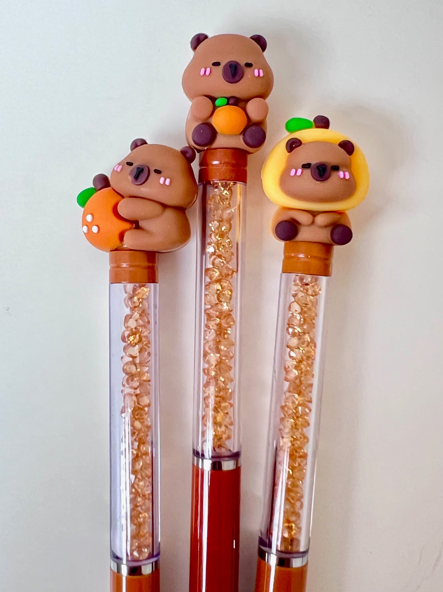 22691 Capybara Crystal Gel Pen-48
