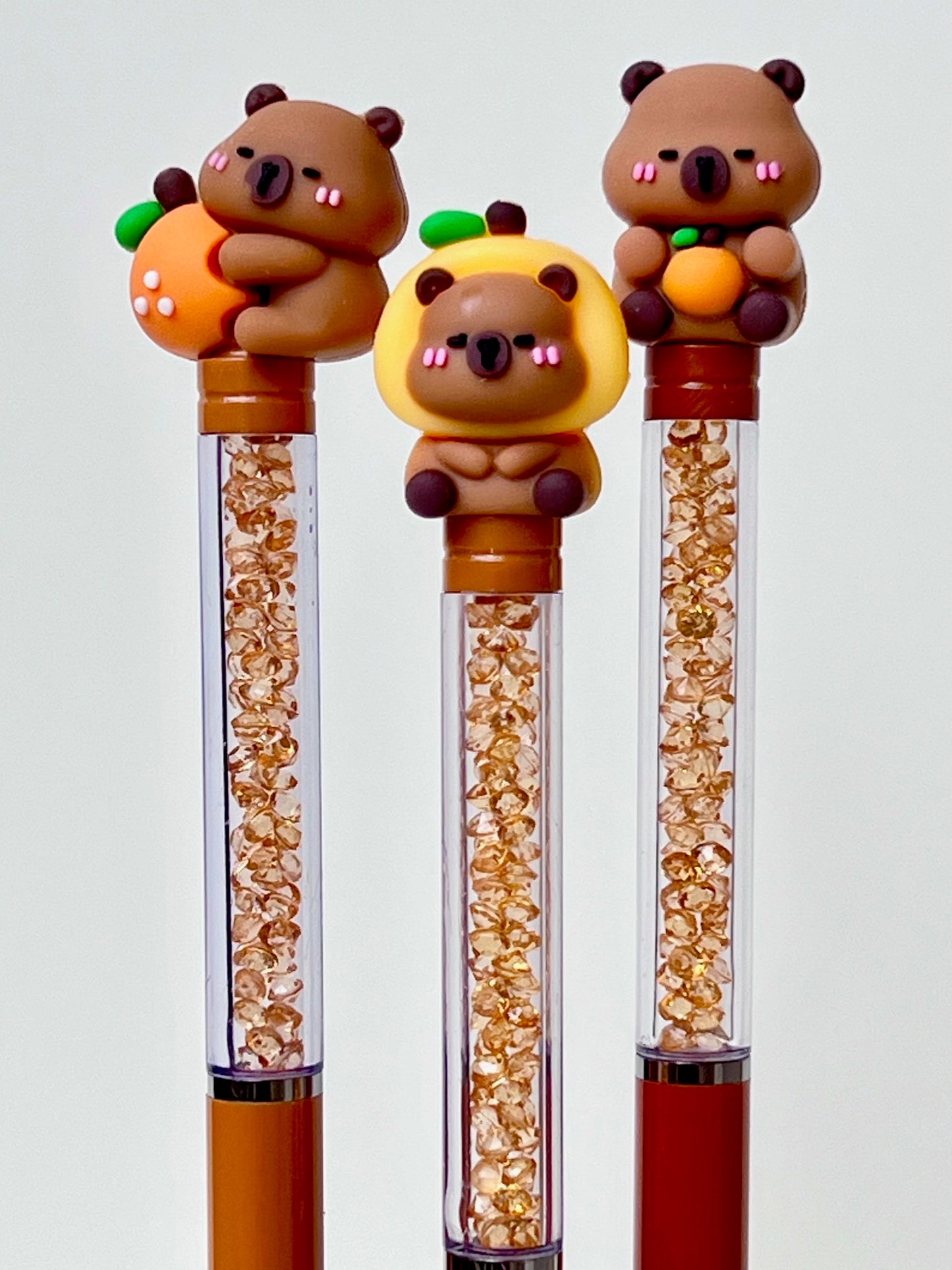 22691 Capybara Crystal Gel Pen-48