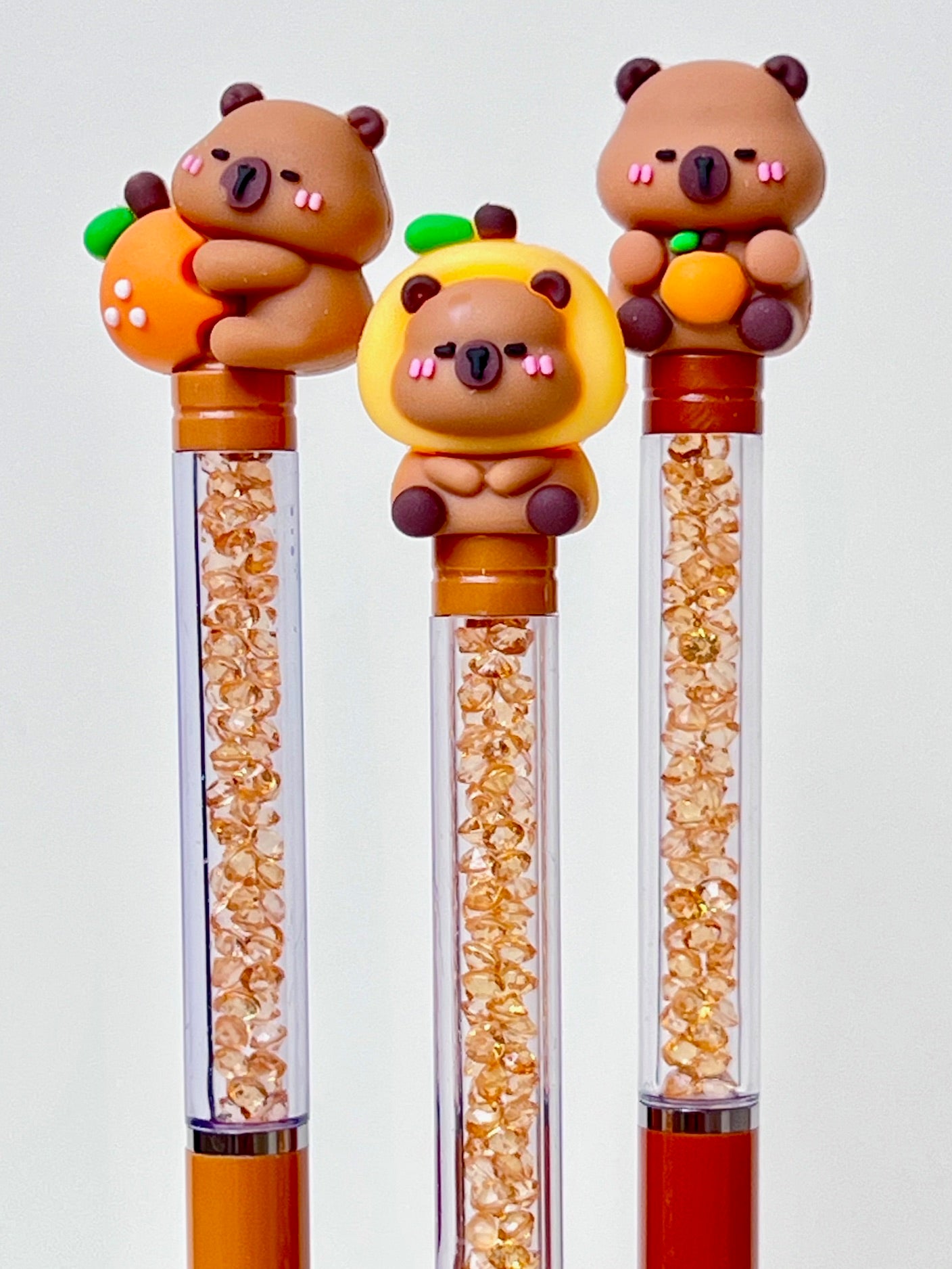 22691 Capybara Crystal Gel Pen-48