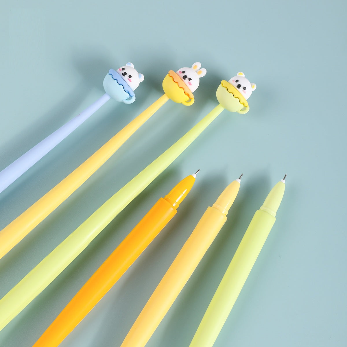 22692 Animal Teacup Gel Pen-48