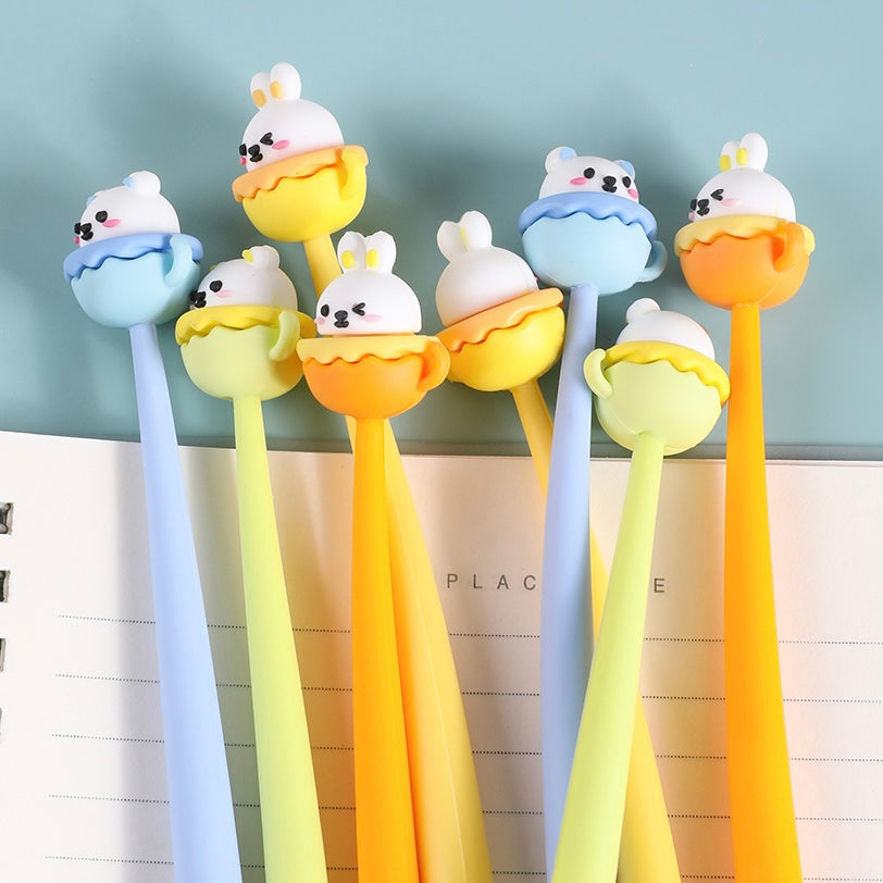 22692 Animal Teacup Gel Pen-48