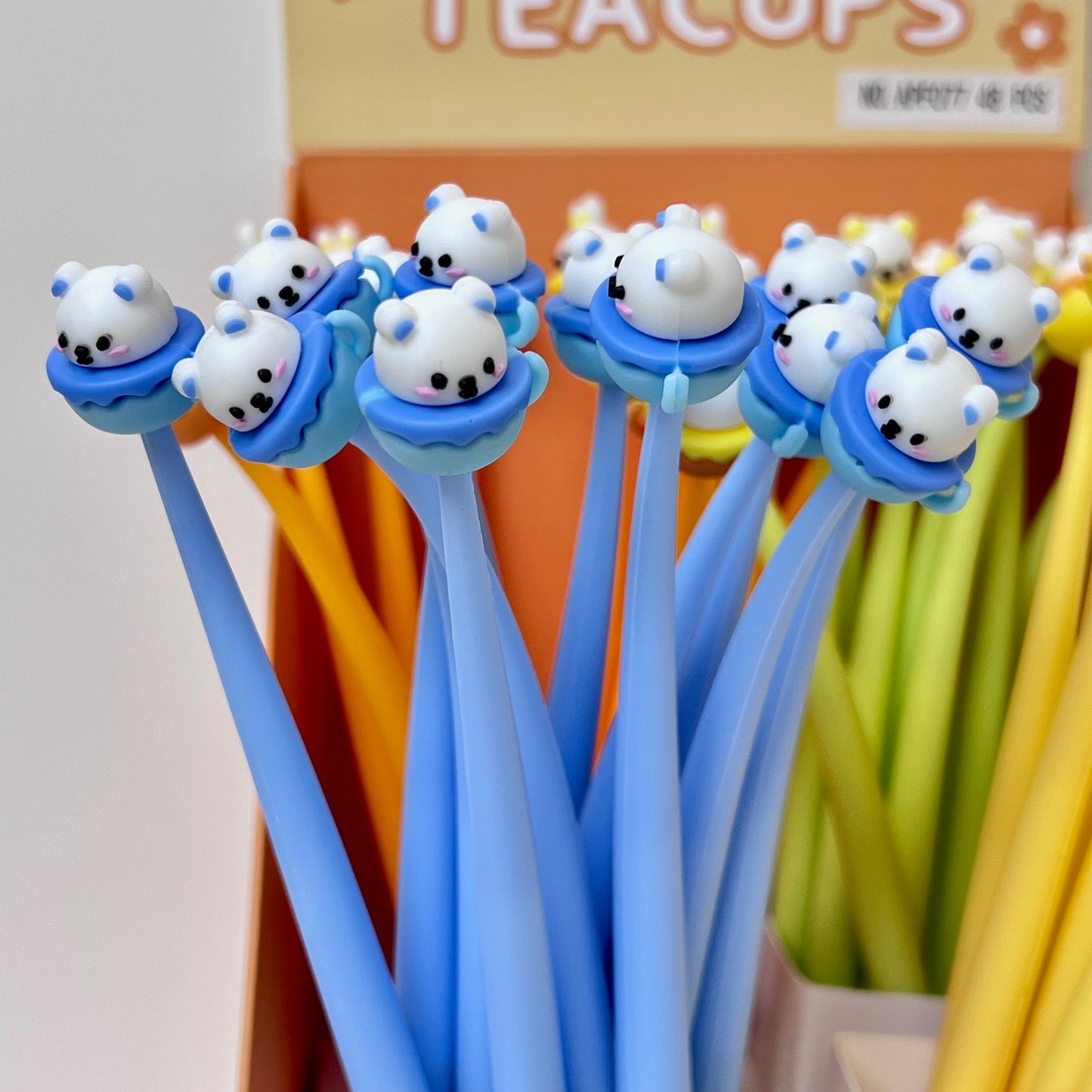 22692 Animal Teacup Gel Pen-48