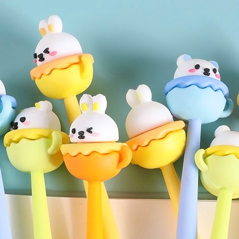 22692 Animal Teacup Gel Pen-48