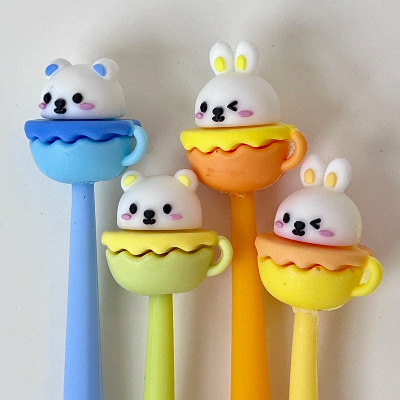 22692 Animal Teacup Gel Pen-48