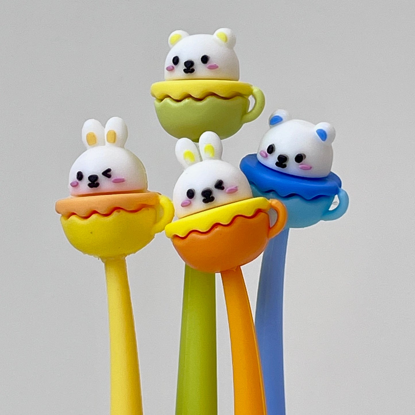 22692 Animal Teacup Gel Pen-48