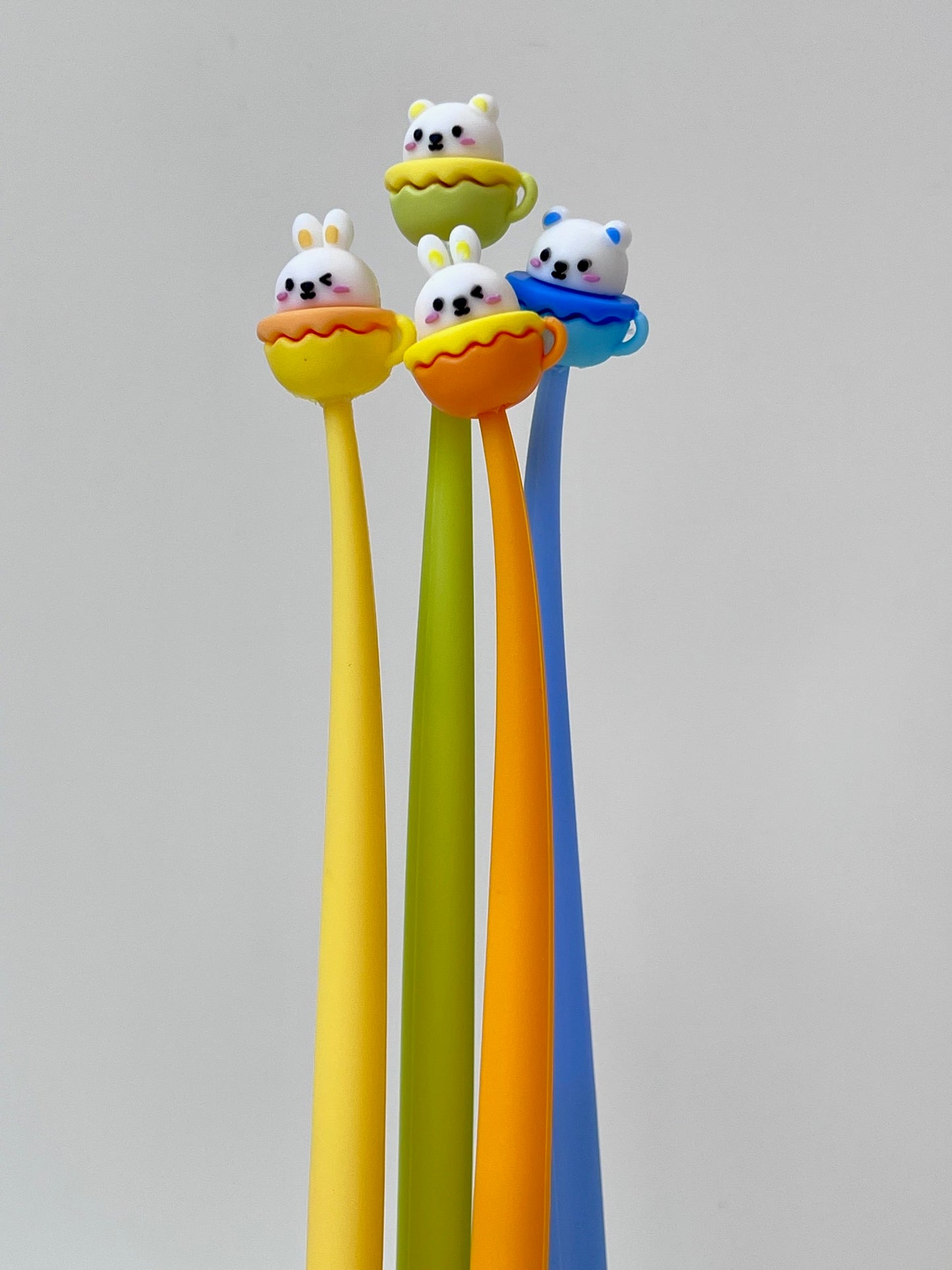 22692 Animal Teacup Gel Pen-48