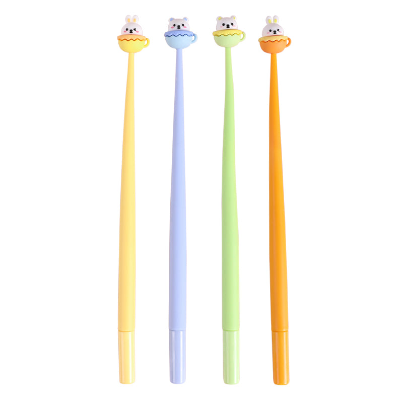 22692 Animal Teacup Gel Pen-48