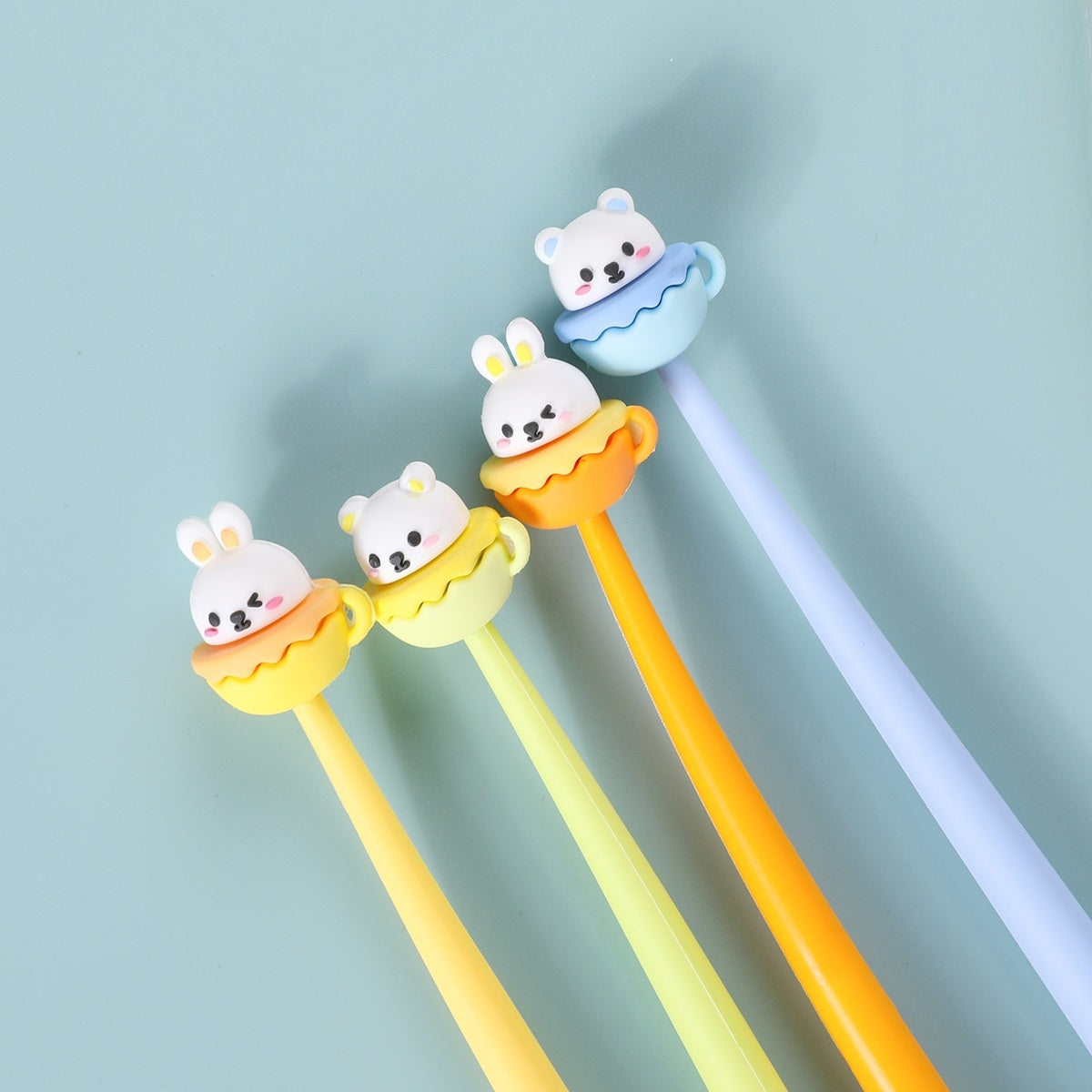 22692 Animal Teacup Gel Pen-48