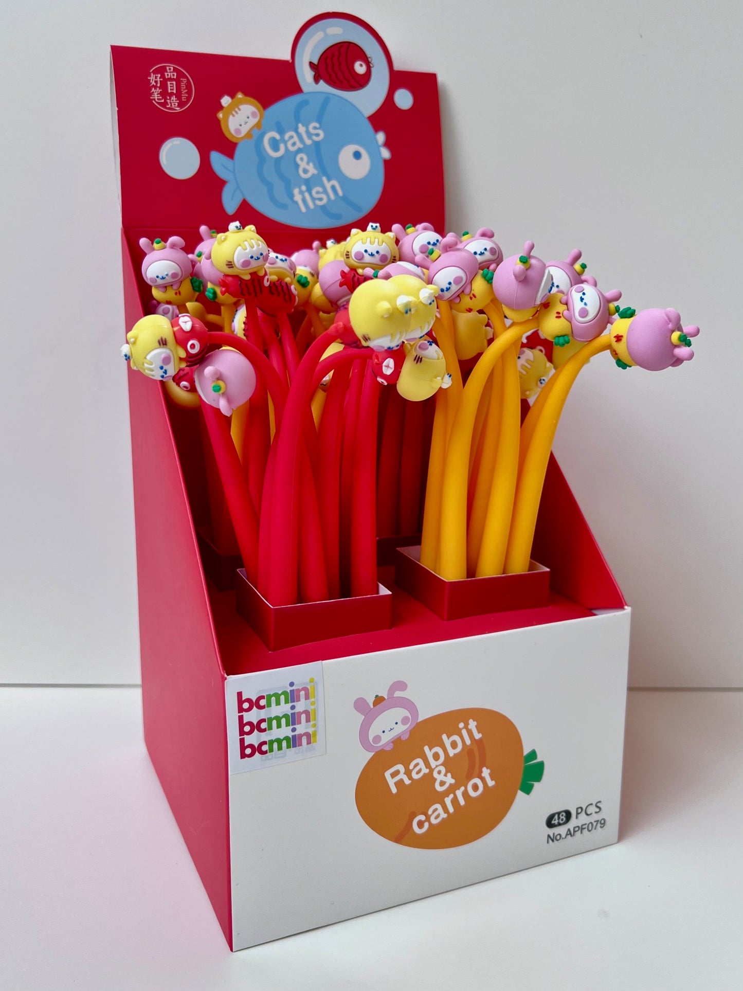 22693 Cat & Fish Gel Pen-48