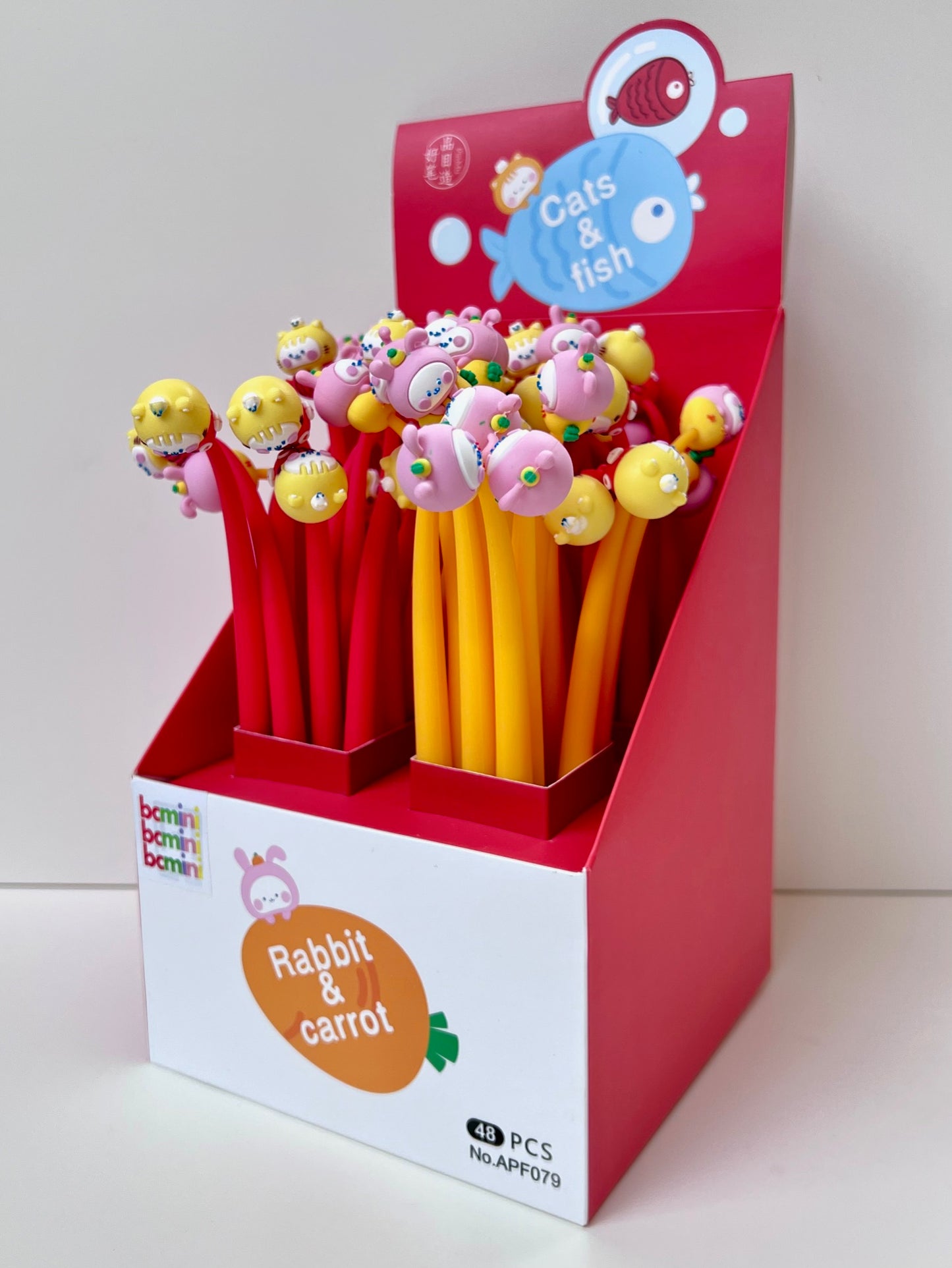 22693 Cat & Fish Gel Pen-48