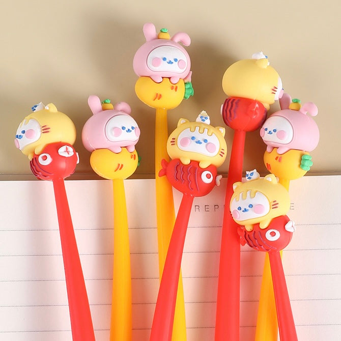 22693 Cat & Fish Gel Pen-48