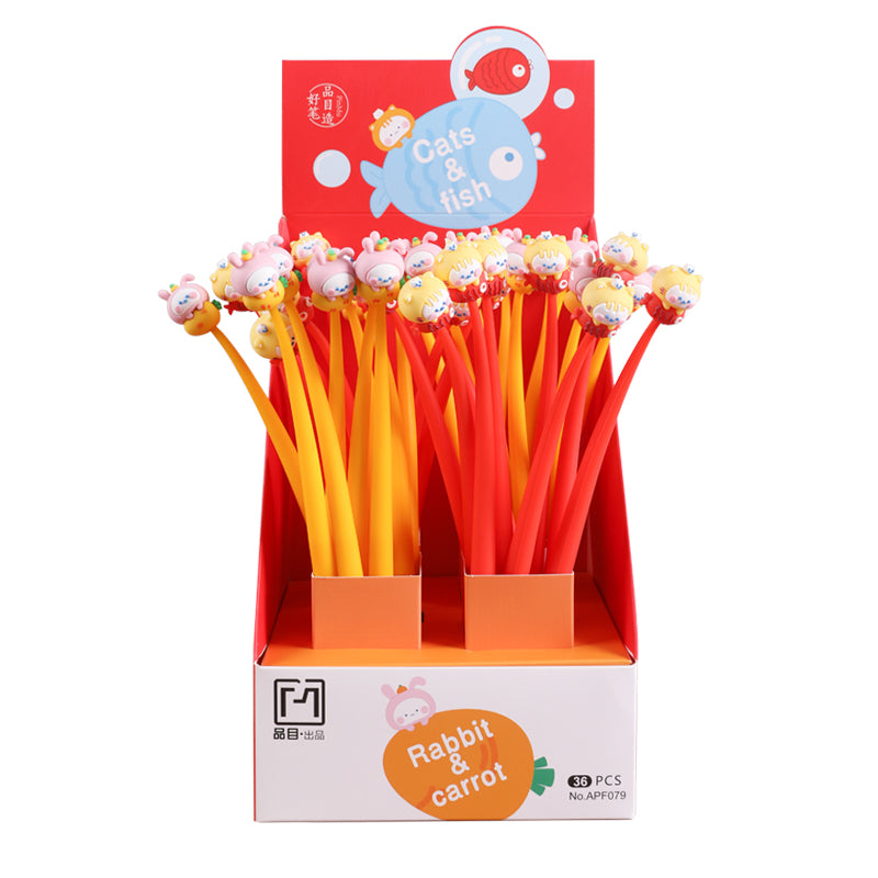 22693 Cat & Fish Gel Pen-48