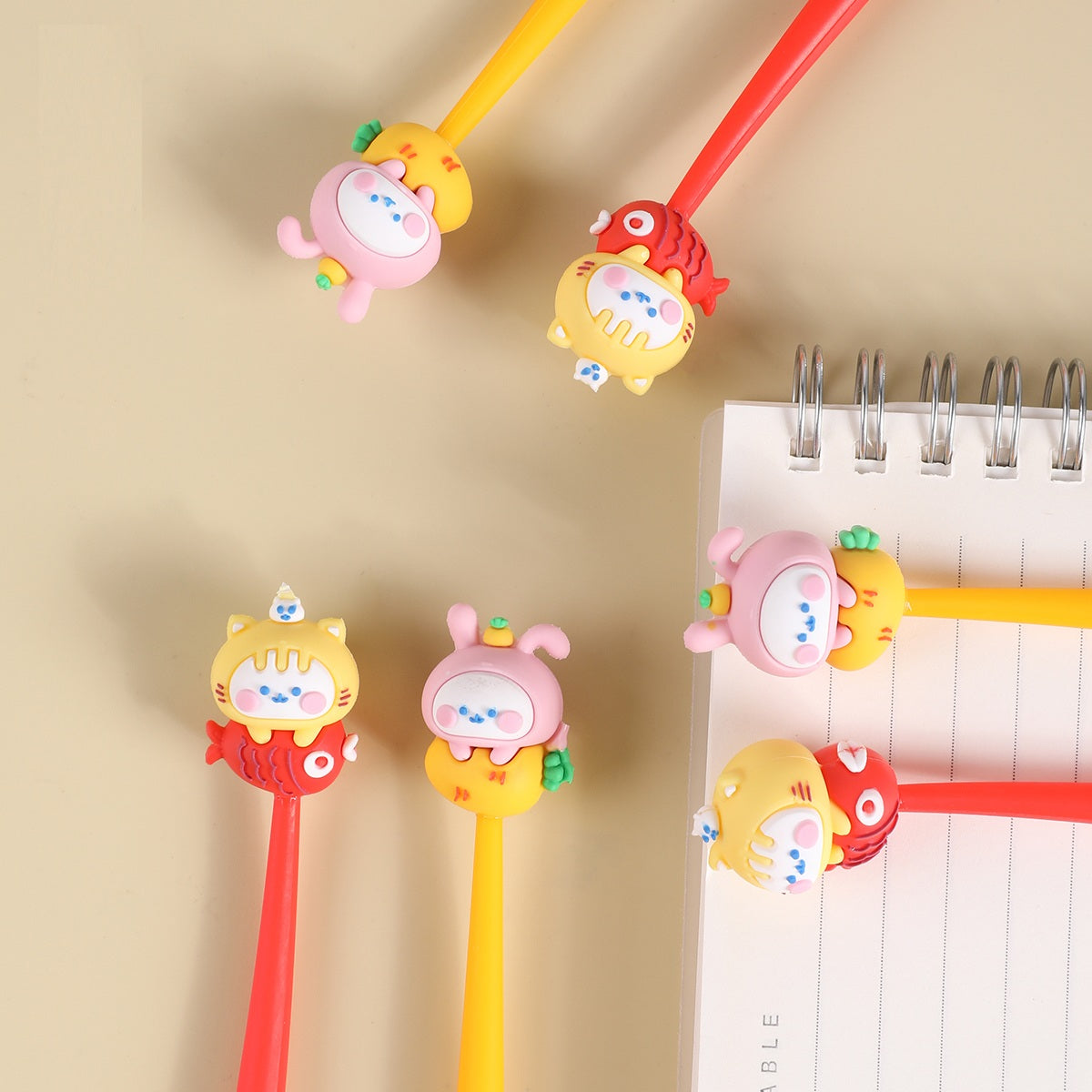 22693 Cat & Fish Gel Pen-48