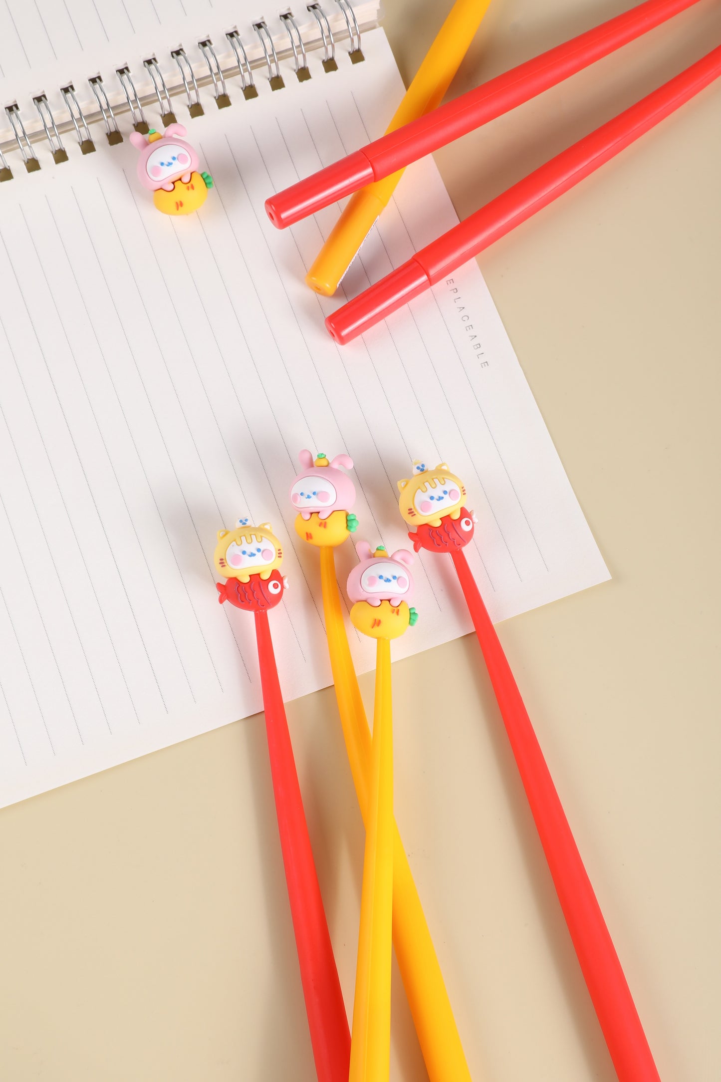 22693 Cat & Fish Gel Pen-48