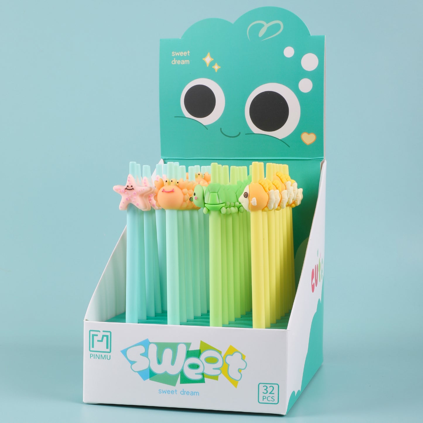 22698 Sea Life Retractable Gel Pen-32