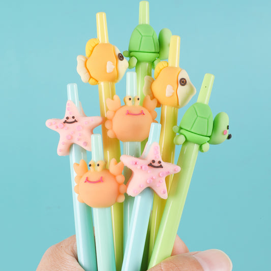 22698 Sea Life Retractable Gel Pen-32