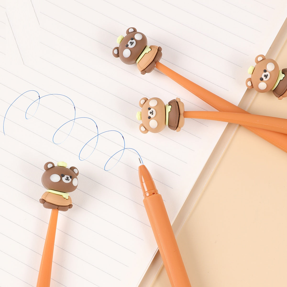 22699 Cheese Bear Wiggle Gel Pen-48
