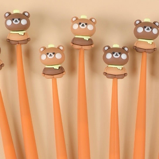 22699 Cheese Bear Wiggle Gel Pen-48