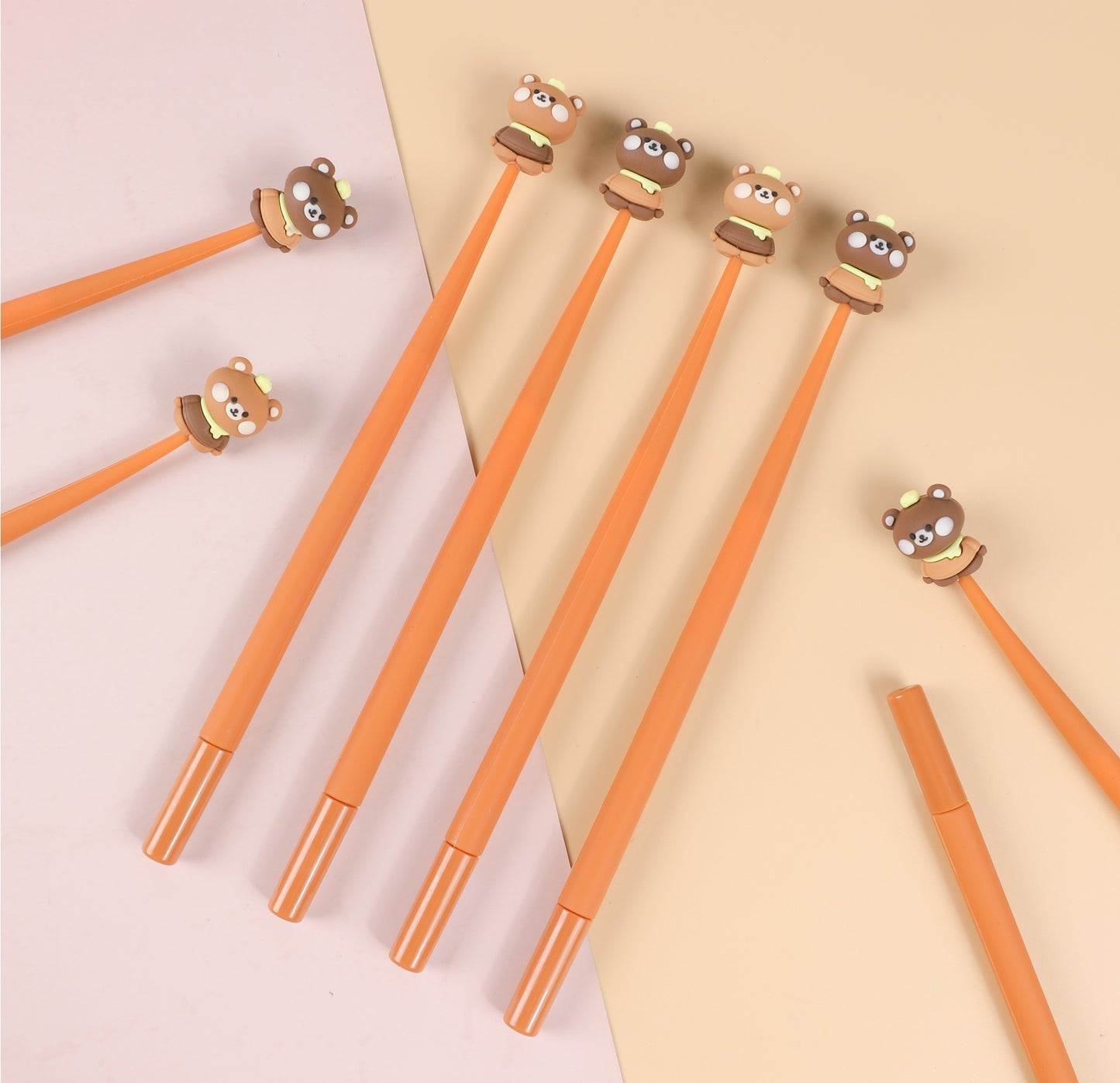 22699 Cheese Bear Wiggle Gel Pen-48