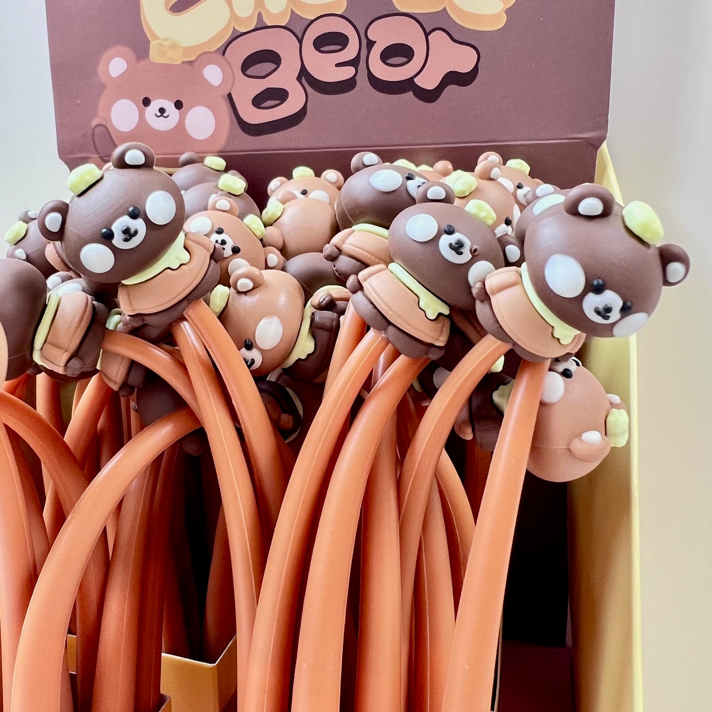 22699 Cheese Bear Wiggle Gel Pen-48