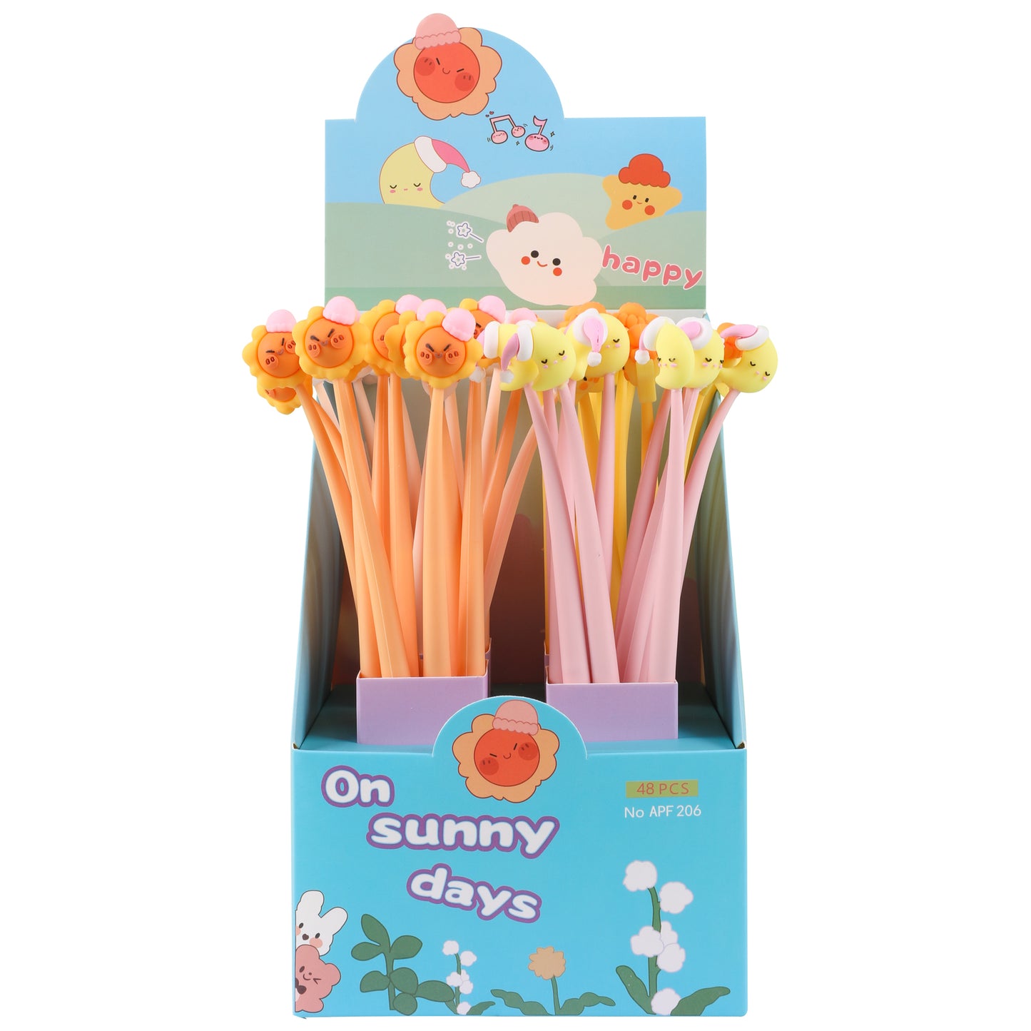 22700 Sunny Day Wiggle Gel Pen-48