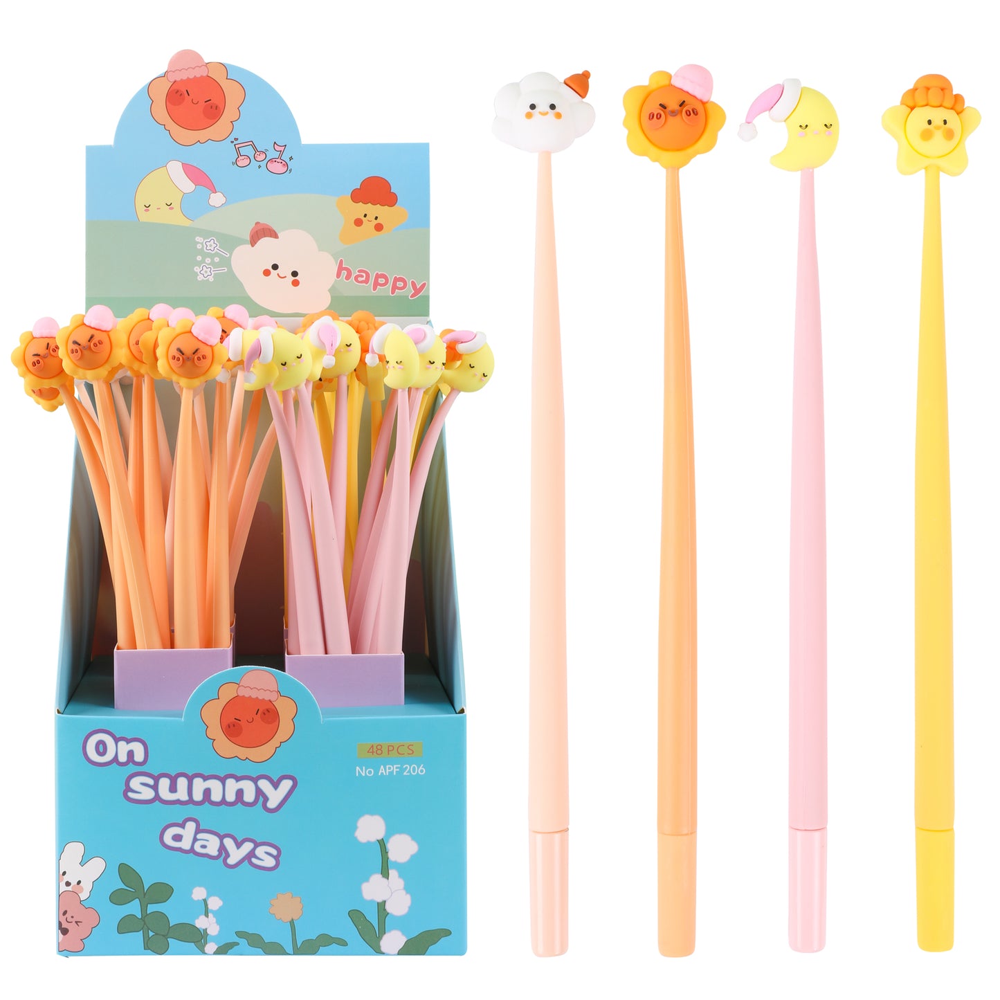 22700 Sunny Day Wiggle Gel Pen-48